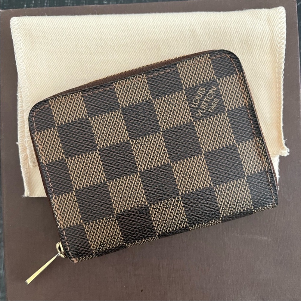Louis Vuitton Damier Ebene Zippy Coin Purse - Picture 2 of 16